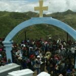 Víctimas de la masacre de Lucanamarca, en el sur de Perú