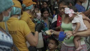 Migrantes venezolanos en Colombia