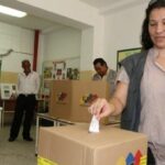 simulacro de votación en Venezuela por parte del CNE
