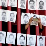 Homenaje a los 43 estudiantes de Ayotzinapa