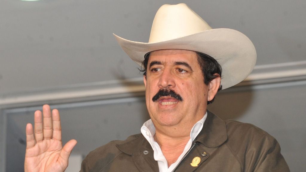 El expresidente de Honduras Manuel Zelaya