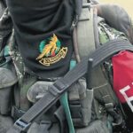 Un guerrillero del Ejército de Liberación Nacional (ELN) de Colombia
