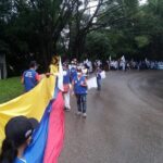 Marcha por la Vida y por la Paz de la FARC para exigir el fin de la violencia y que se cumplan los Acuerdos de Paz