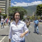 La coordinadora nacional de Vente Venezuela y opositora María Corina Machado