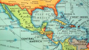 Mapa de América Central