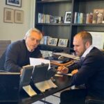 El presidente de Argentina, Alberto Fernández, y el ministro de Economía, Martín Guzmán