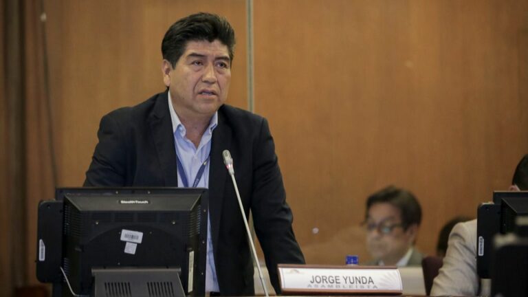 Jorge Yunda, alcalde de Quito