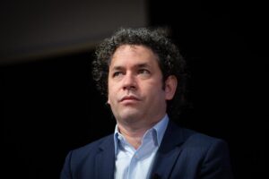 El director venezolano, Gustavo Dudamel