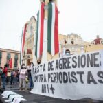 Manifestación por el asesinato de un periodista en Xalapa, Veracruz - HECTOR ADOLFO QUINTANAR PEREZ / ZUMA PRESS / CONTA
