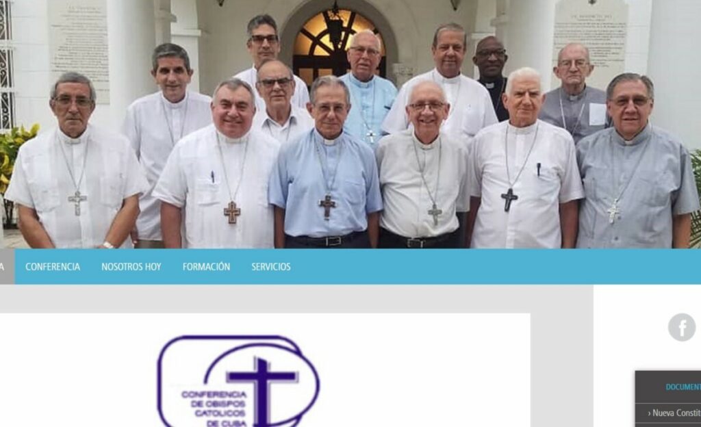 Archivo - Captura de la web de los obispos de Cuba - IGLESIACUBANA.ORG - Archivo