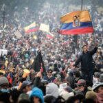 Protesta del paro nacional de Ecuador en octubre de 2019. - Juan Diego Montenegro/dpa - Archivo