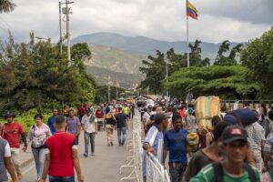 Imagen de archivo de migrantes venezolanos en la frontera con Colombia, en Cúcuta - MARTHA ASENCIO RHINE / ZUMA PRESS / CONTACTOPHOTO
