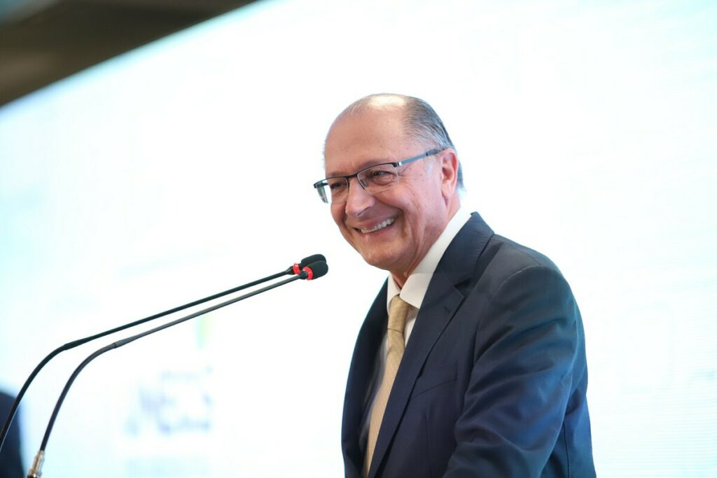 El vicepresidente brasileño Geraldo Alckmin