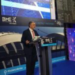 Javier Hernani, consejero delegado de Bolsas y Mercados Españoles (BME) y director de la unidad de negocios de servicios de valores de Six