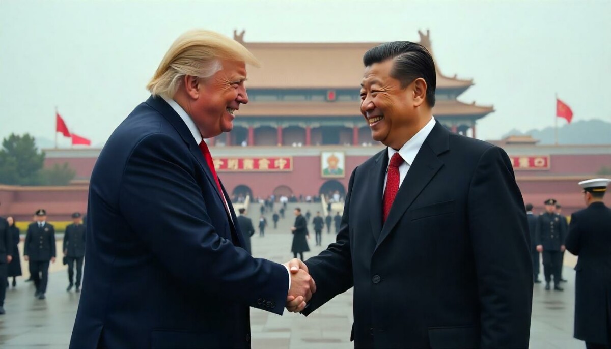 Donald Trump y Xi Jinping