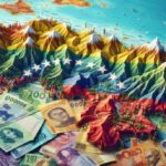Mapa de Venezuela con Bolívares