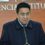 El ministro de Justicia de Bolivia, César Siles Bazán