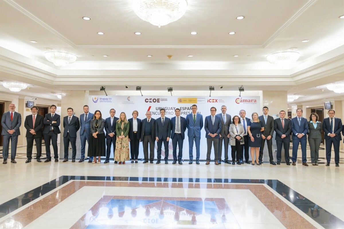 Representantes empresariales y de instituciones de España y Uruguay. - CÁMARA DE COMERCIO DE ESPAÑA