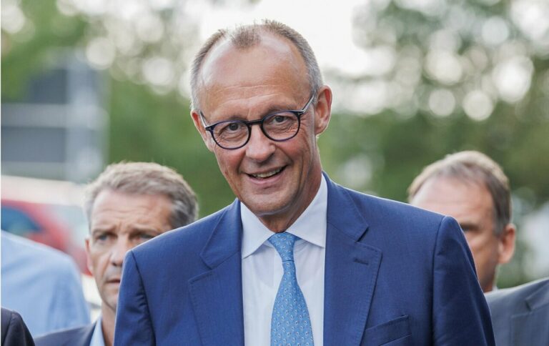 El canciller alemán Friedrich Merz