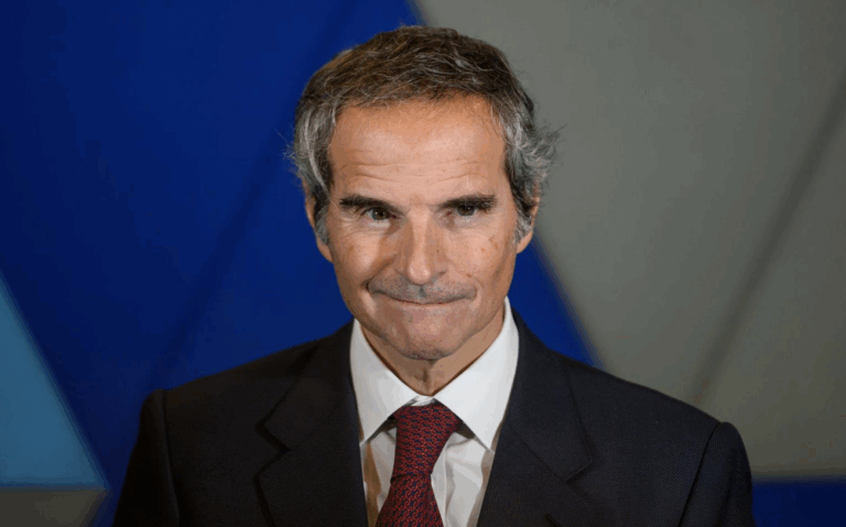 El director general del Organismo Internacional de la Energía Atómica (OIEA), Rafael Grossi (Foto: Europa Press/Contacto/Alexander Melikhov)