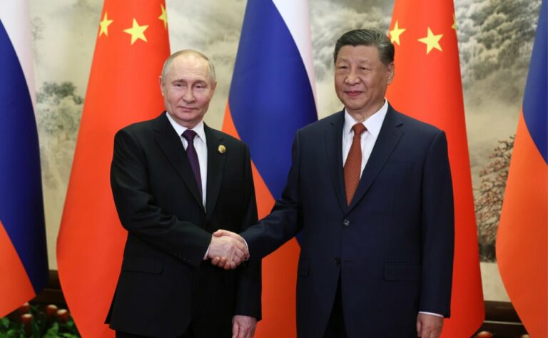 Vladimir Putin y Xi Jinping