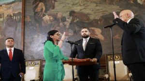 Jura de Delcy Rodríguez como presidenta encargada de Venezuela (Foto: Gobierno de Venezuela)