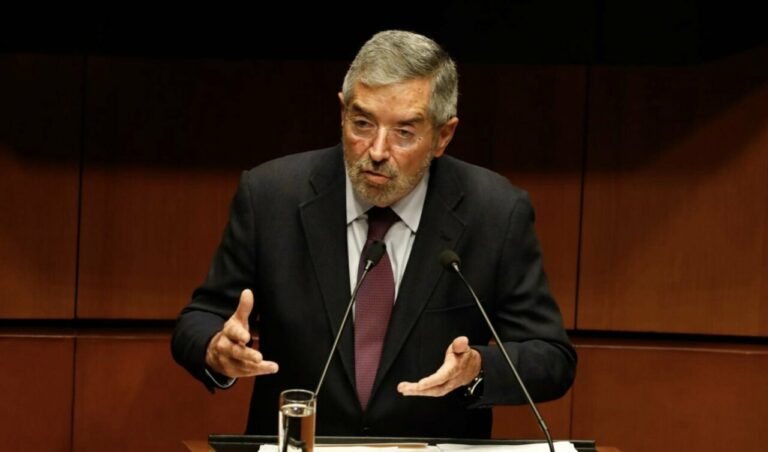 El ministro de Exteriores de México, Juan Ramón de la Fuente (Foto: Europa Press/Contacto/Luis Barron)