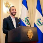 Nayib Bukele en conferencia sobre alianza educativa con xAI en El Salvador