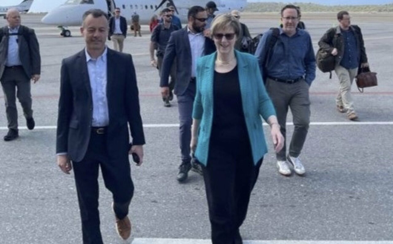 Laura Dogu a su llegada a Caracas - EMBAJADA DE EEUU EN VENEZUELA