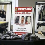 Cartel de las autoridades estadounidenses con la recompensa por Nemesio Oseguera Cervantes, 'El Mencho', líder del Cártel Jalisco Nueva Generación (CJNG) - Europa Press/Contacto/K.C. Alfred