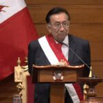 El presidente de Perú, José Balcázar